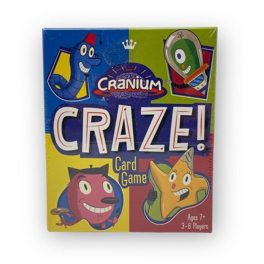 Cranium Craze Card Game by Funko Games Brand New Sealed Ages 7+